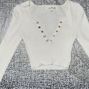 Crop sweater
